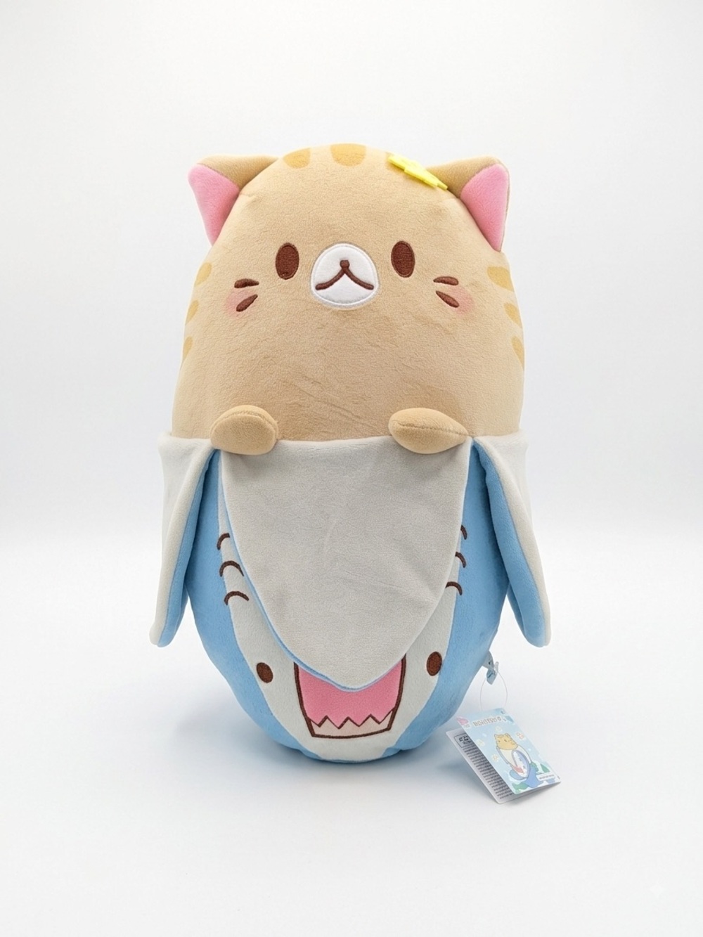 Bananya Around the World Bananya Shark 14" Plush Toy